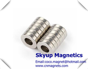Ring  rare earth NdFeB Magnets used in Electronics and small motors ,with ISO/TS certification